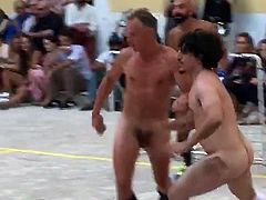 Naked football