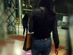 Indian Ass in tight jeans