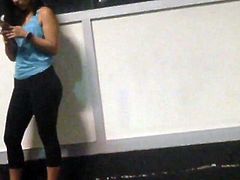 Sexy woman workingout gym