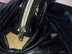 Hard Dick in leather