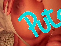 Ebony slut Malika solo compilation squirt piss pee