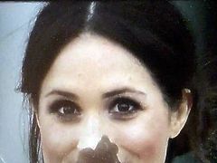 Meghan Markle Facial Cum Tribute