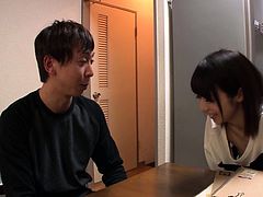 JAVHUB Amina Kiuchi lets her friend creampie her pussy