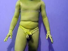 Zentai man the super hero