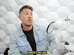 This tattooed Asian cutie was in the mood to get dicked down tonight but as her hubby can't get it up, she decided to see if jealousy works on him and invited a BBC bull down to their house to fuck. As soon as the stud arrived, she started to sloppily suck him off and then got up on him to hop on his boner