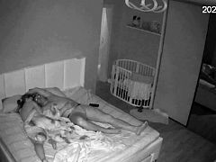 IPCAM - Young Ukrainian mom receives oral sex