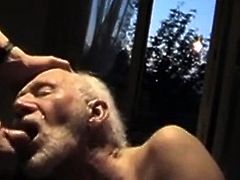 Grandpa Sucking Off a Hunk