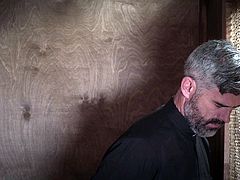 The horny gay priest said to his student that the only way to repent his sin is to give a sloppy blowjob and deep throat to his big dick to which the student agrees and enjoys his time by sucking and repenting the sin. Join now!