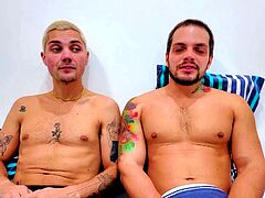 Tattooed Aussie Aksen Receives Amazing Fuck From Billy