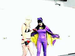 Fist fetish lesbians lick and fist box and cant get enough
