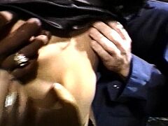 Group sex hardcore double blowjob swallowing cum