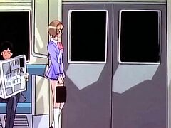 Anime teen dreams of BDSM