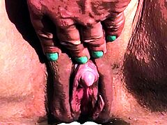 Amateur wild chick solo masturbation