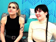 QueerCrush interview with Adalind Gray and Amelia Ivory