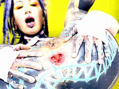 PornBox-Heavily Tattooed DAP Threesome