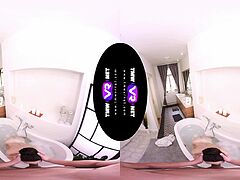 Warning Fantastic blonde big cock blowjob and cumshot