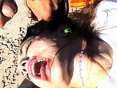 Hot amateur teen blowjob and facial HD video