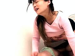Sexy Asian Japanese Teen Suckin and Finger