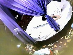 Cute amateur Asian web cam girl teases her great body