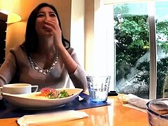 Huge Japan blowjob and handjob POV orgy with a cumshot