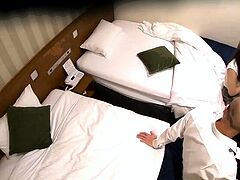 Asian amateur slut fucks blowjob and handjob
