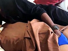 Hot Indian babe with big boobs slow hard fucking